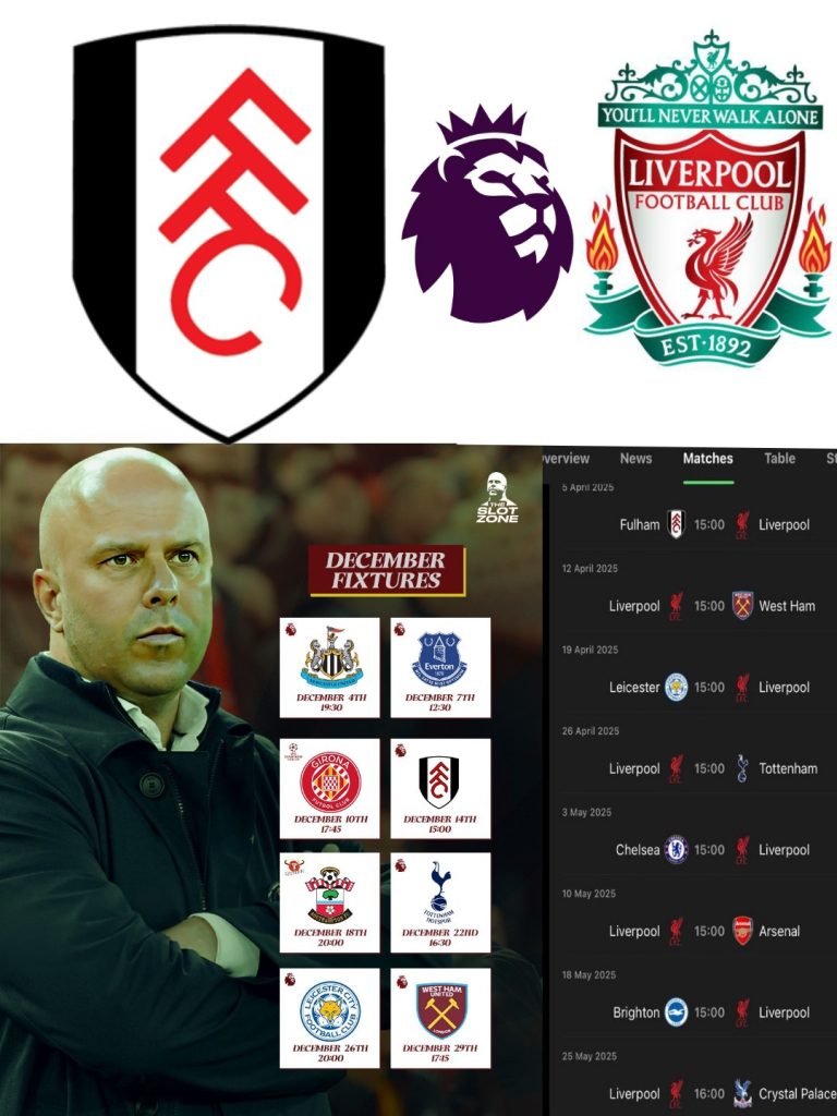 A BUSY DECEMBER AHEAD Liverpool next five fixtures compared to Chelsea, Arsenal and Man City after Girona win Our upcoming games compared to title rivals Chelsea, Arsenal and Man City after Arne Slot’s side picked up another Champions League victory on Tuesday night.