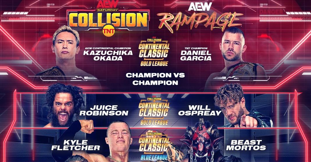 Live results from AEW Collision & Rampage: Duel of Champions!