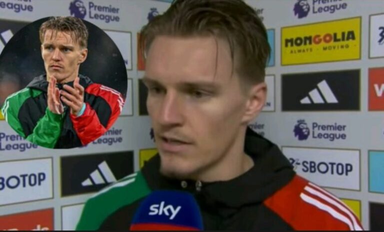 BREAKING NEWS: Martin Ødegaard delivers a message to his teammates following Arsenal’s draw at Craven Cottage