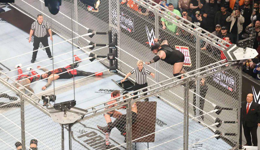 Bronson Reed would have been injured during WarGames at Survivor Series