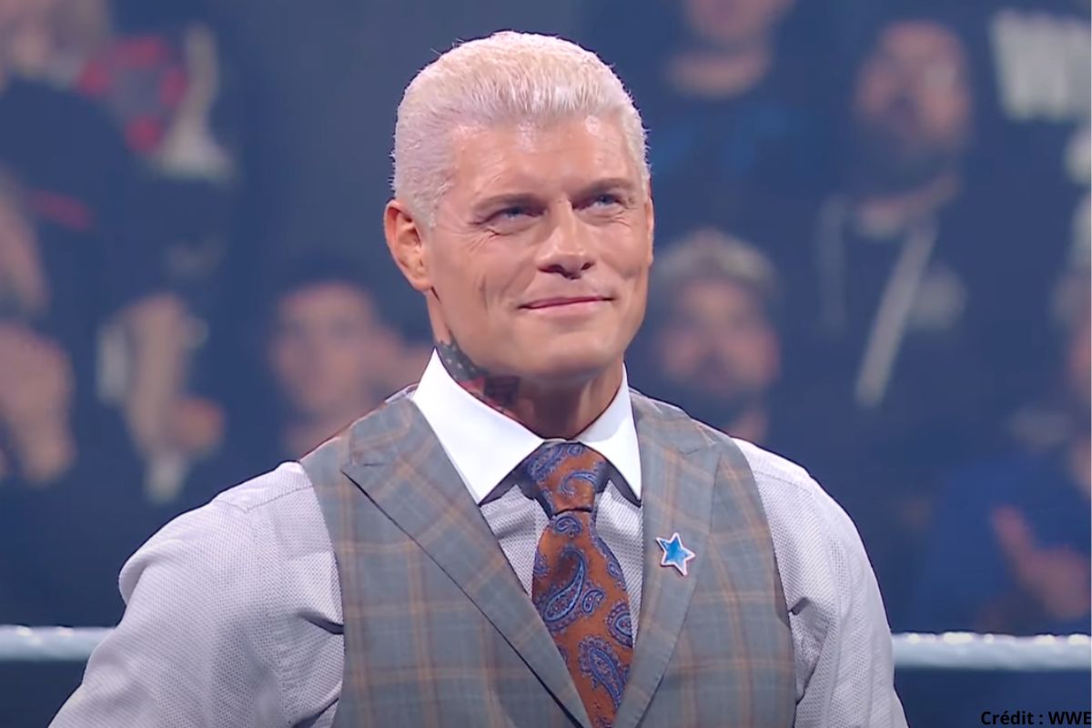Cody Rhodes didn’t bring his WWE title to his high school reunion –