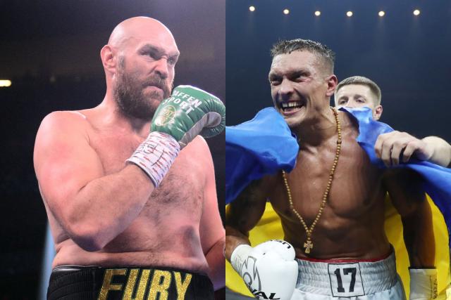 Alexandre Usyk and Tyson Fury release a cinema trailer to announce their new duel