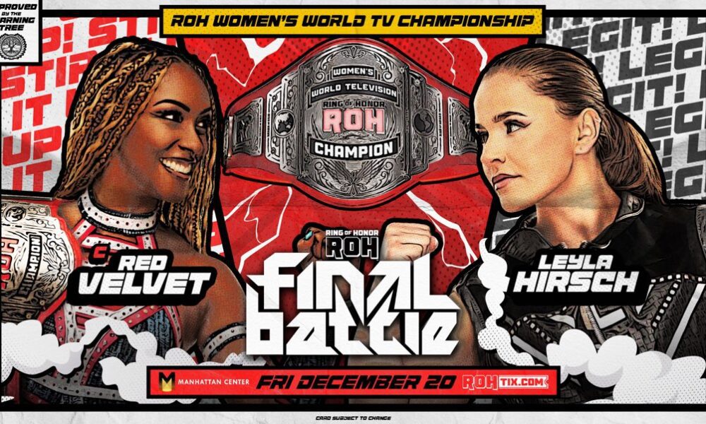 Updated ROH Final Battle 2024 billboard