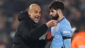 Pep Guardiola was seen fuming at Manchester City star after Brentford draw